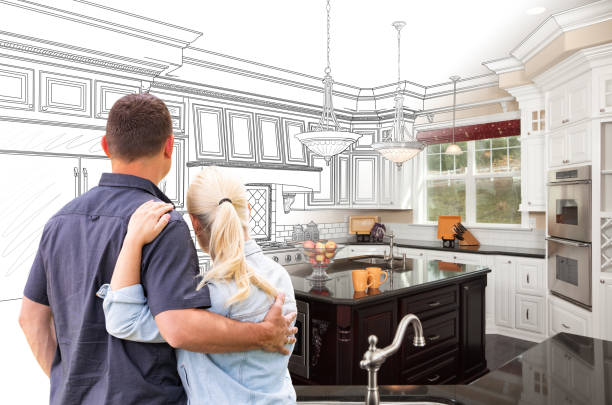 Professional Kitchen Remodeling technician working in Columbia, PA